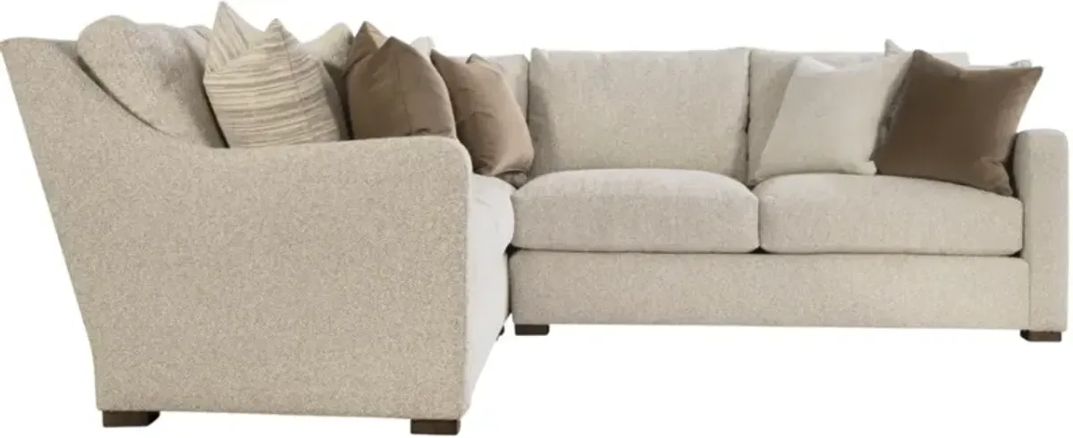 Bernhardt Ventura 3-Piece Beige Sectional