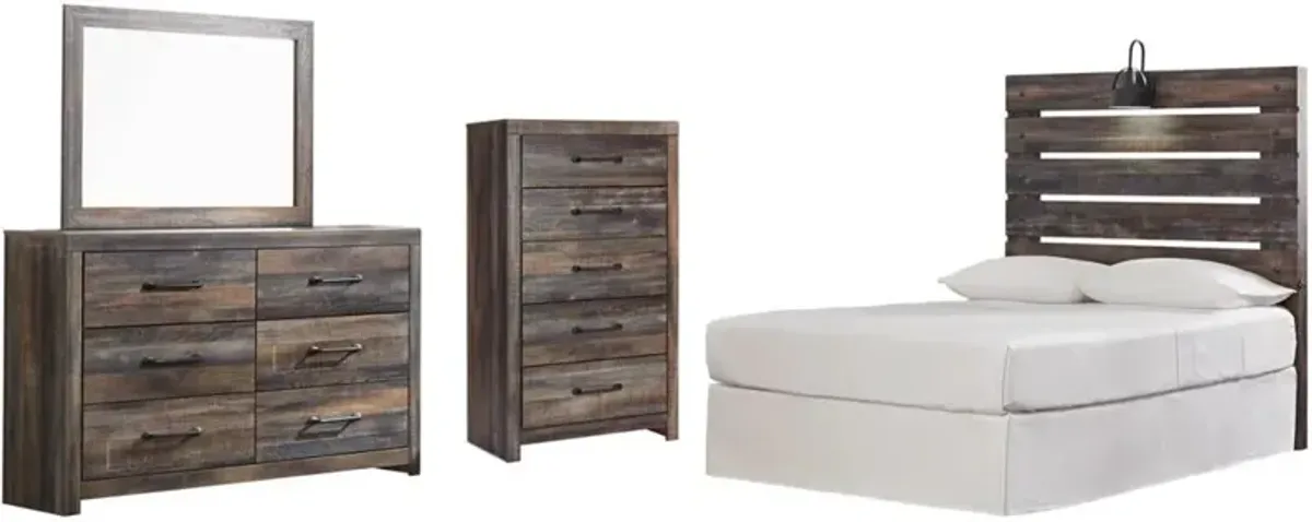 Signature Design by Ashley® Drystan 3-Piece Multi Full Panel Headboard Set