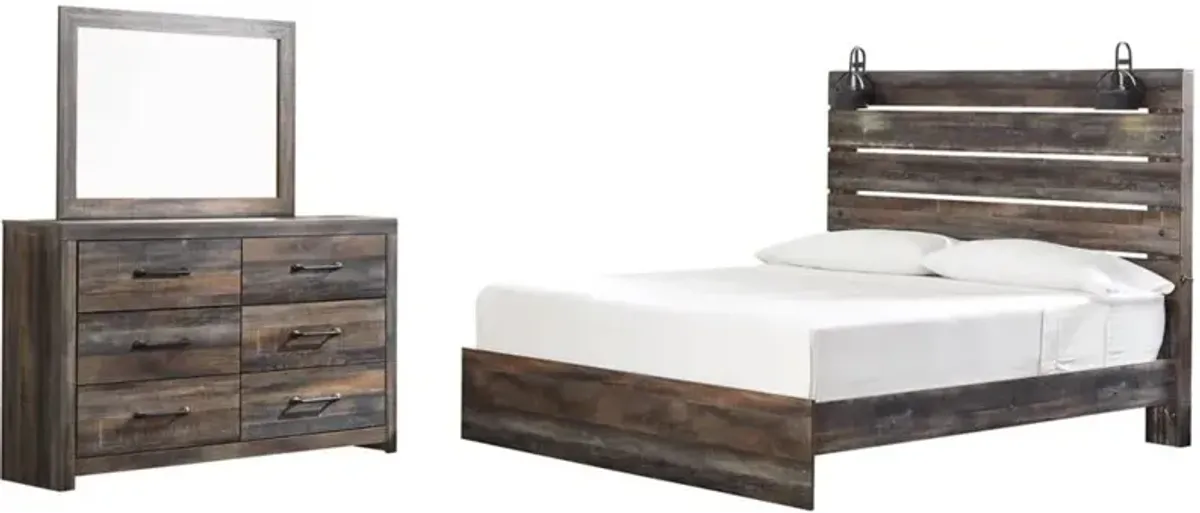 Signature Design by Ashley® Drystan 2-Piece Multi King Panel Bed
