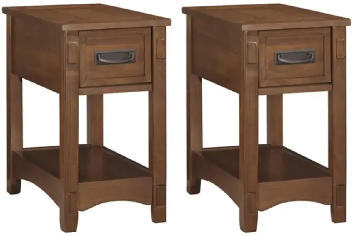 Signature Design by Ashley® Breegin 2-Piece Brown Living Room Table Set