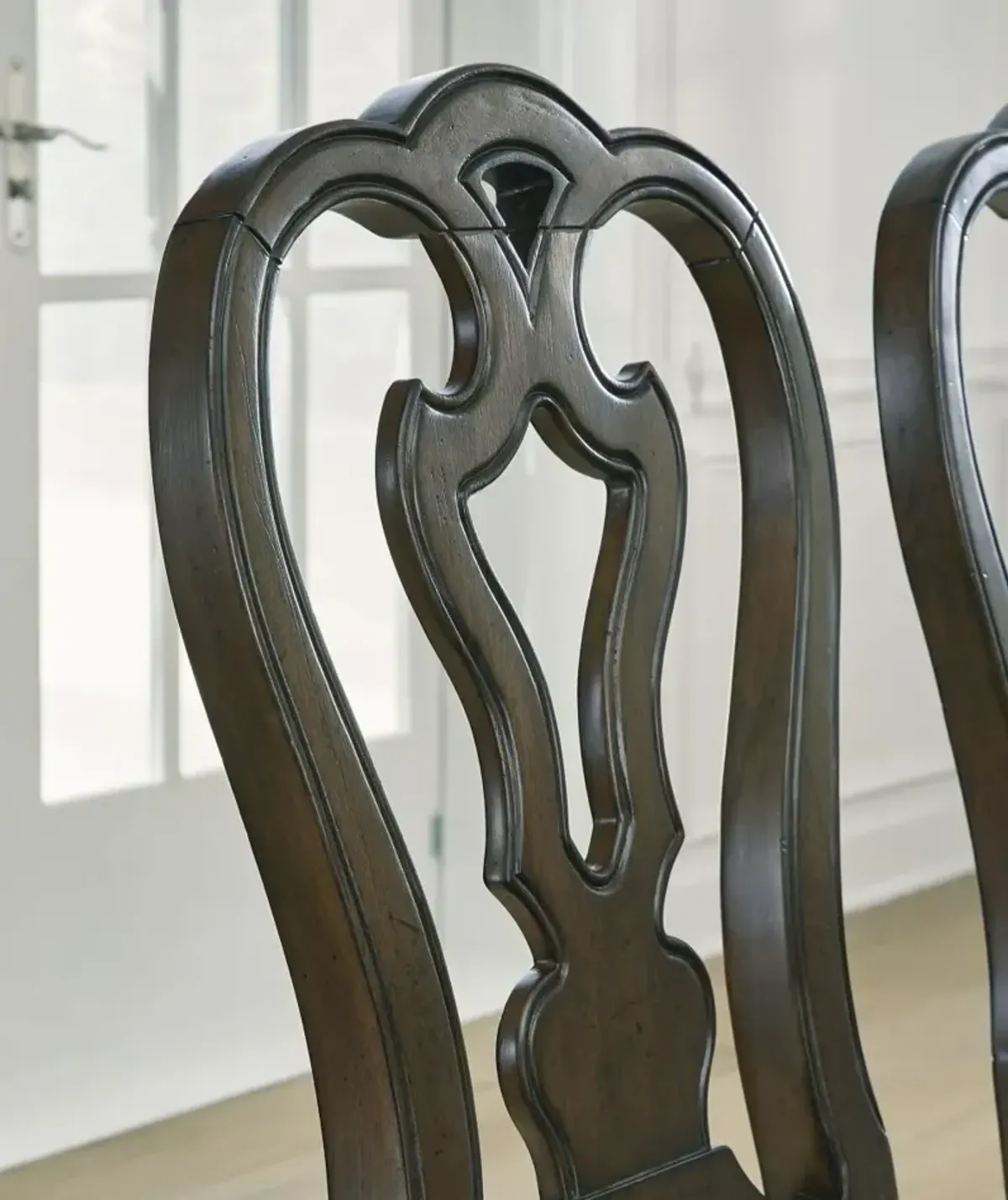 Signature Design by Ashley® Maylee 5-Piece Dark Brown Dining Table Set