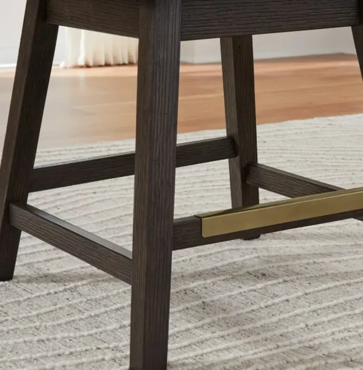 Signature Design by Ashley® Burkhaus 7-Piece Dark Brown Counter Height Dining Table Set