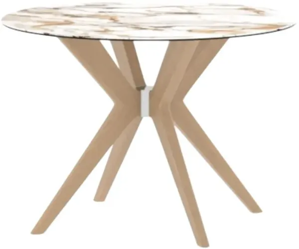 Canadel Downtown 4242 Shell/Caramel Washed Dining Table
