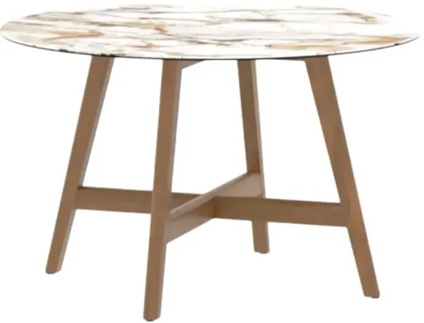 Canadel Downtown 4848 Shell/Oak Washed Dining Table