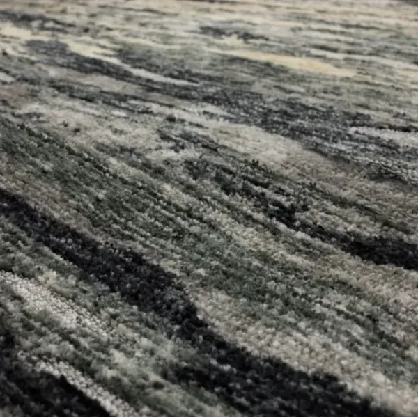 Karastan® Bowen by Drew & Jonathan Home Huron Charcoal 5'x8' Area Rug