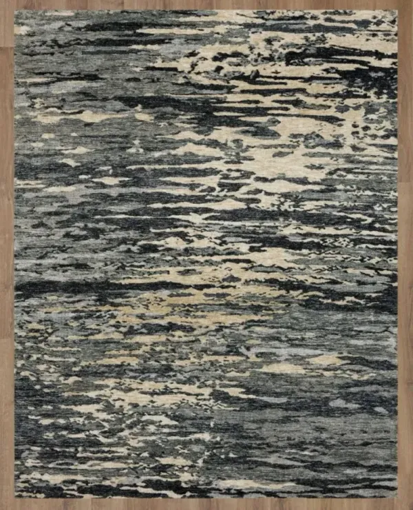 Karastan® Bowen By Drew & Jonathan Home Huron Charcoal 8'x10' Area Rug