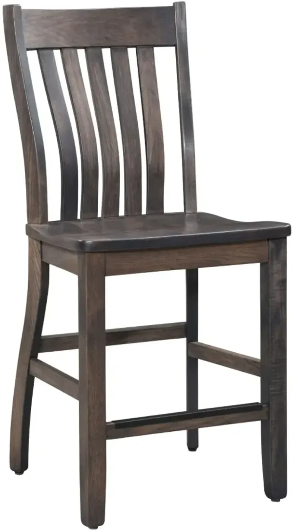 Trailway Furniture Rocky Rustic Hickory Bar Stool