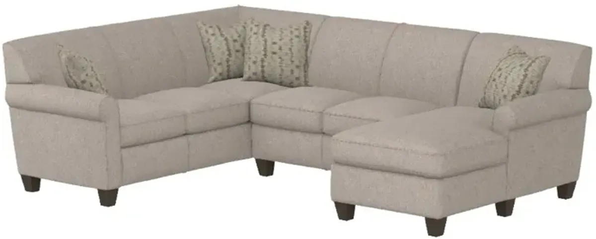 Flexsteel® Dana 3-Piece Overcast Sectional
