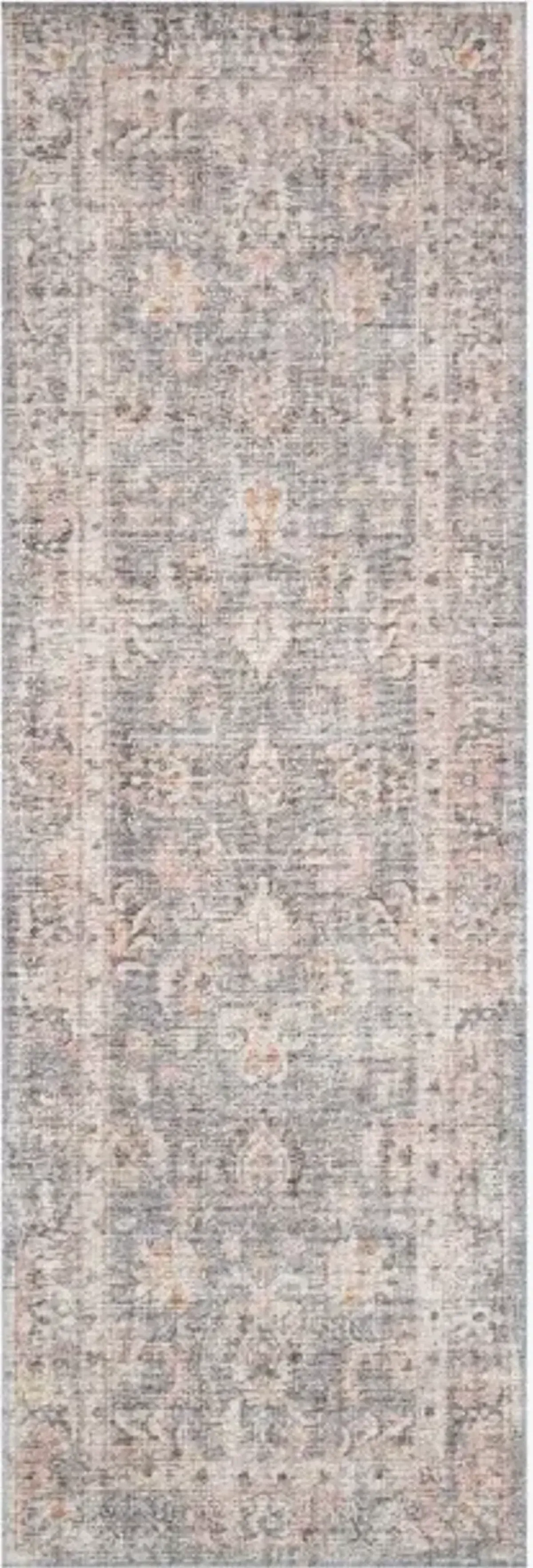 Loloi II Skye Grey/Apricot 5'x8' Area Rug
