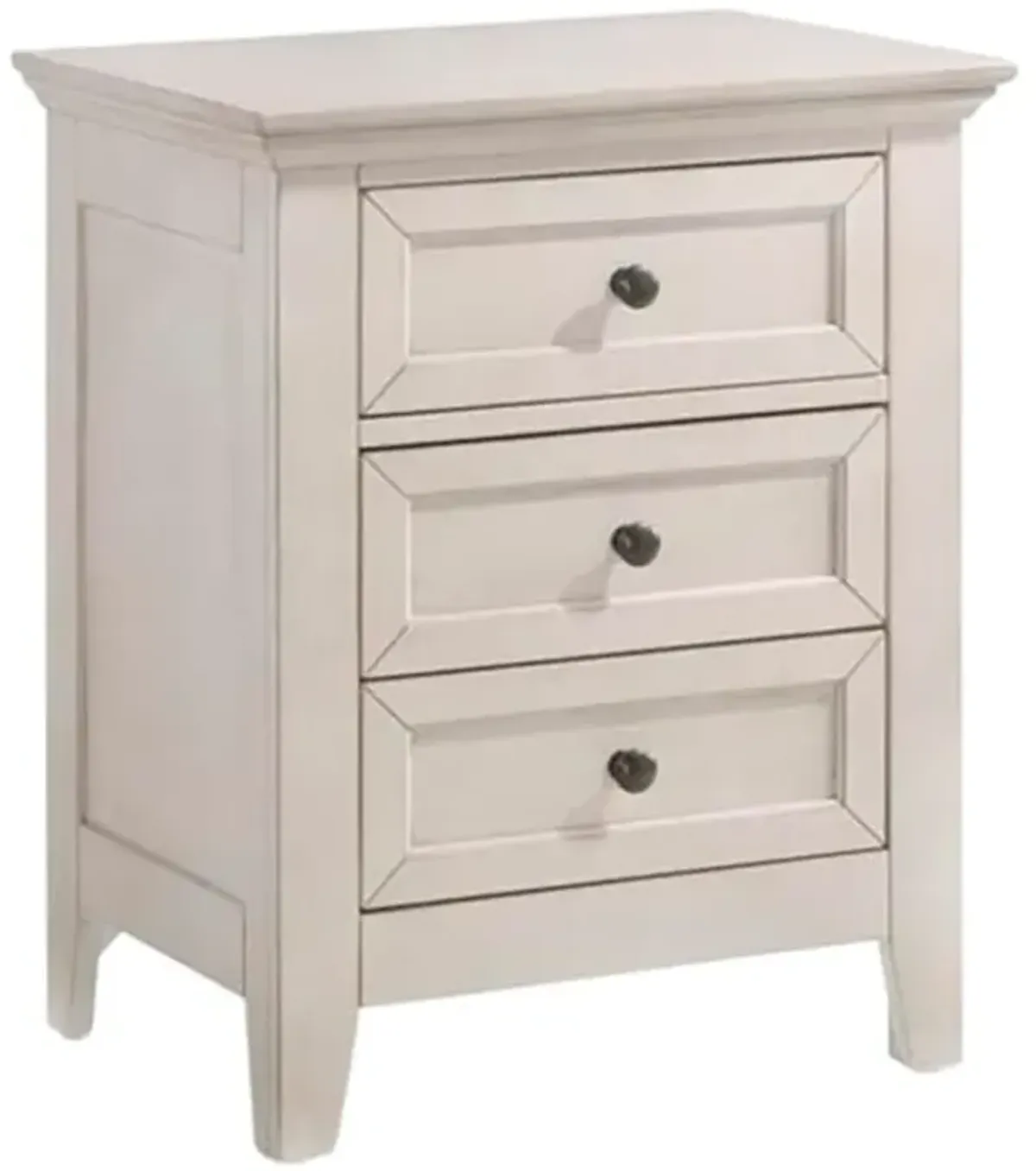 Intercon San Mateo Rustic White Nightstand
