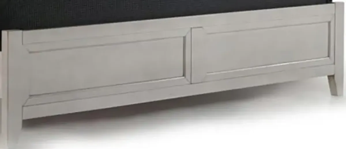 Intercon San Mateo Rustic White King Standard Bed