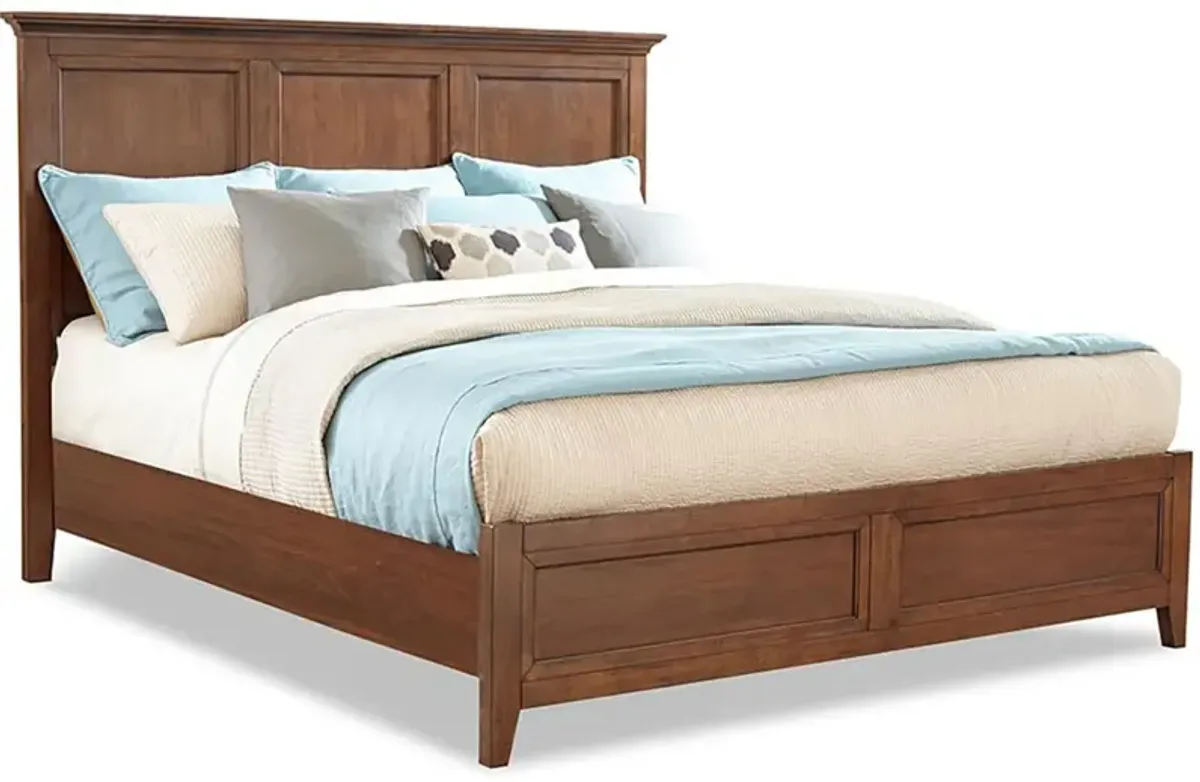 Intercon San Mateo Tuscan Queen Panel Bed