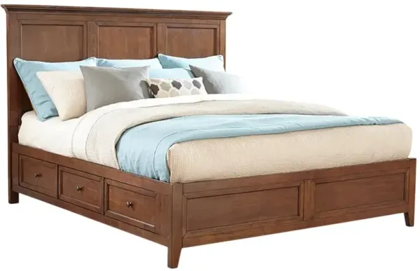Intercon San Mateo Tuscan Queen Storage Panel Bed
