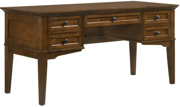 Intercon San Mateo Tuscan Home Office Half Ped Desk