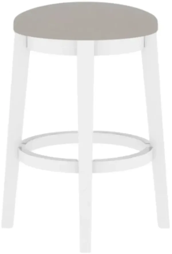 Canadel Gourmet Dove White Counter Stool