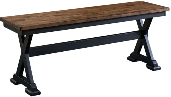 A-America® Chicory Black/Stormy Ridge Bench