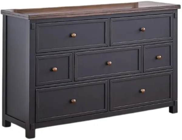 A-America® Stormy Ridge Chickory Black Dresser