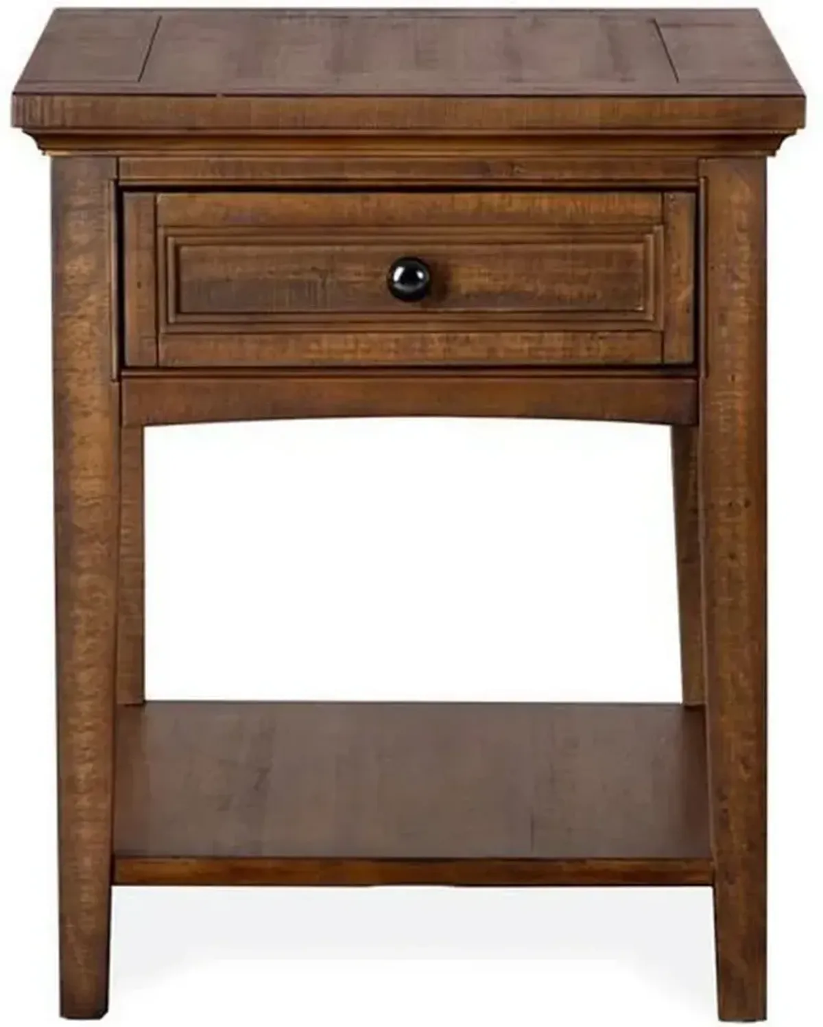 Magnussen Home® Bay Creek Toasted Nutmeg End Table