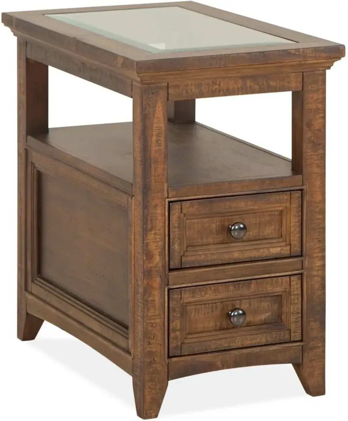 Magnussen Home® Bay Creek Toasted Nutmeg Chairside End Table