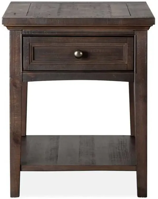 Magnussen Home® Westley Falls Graphite End Table