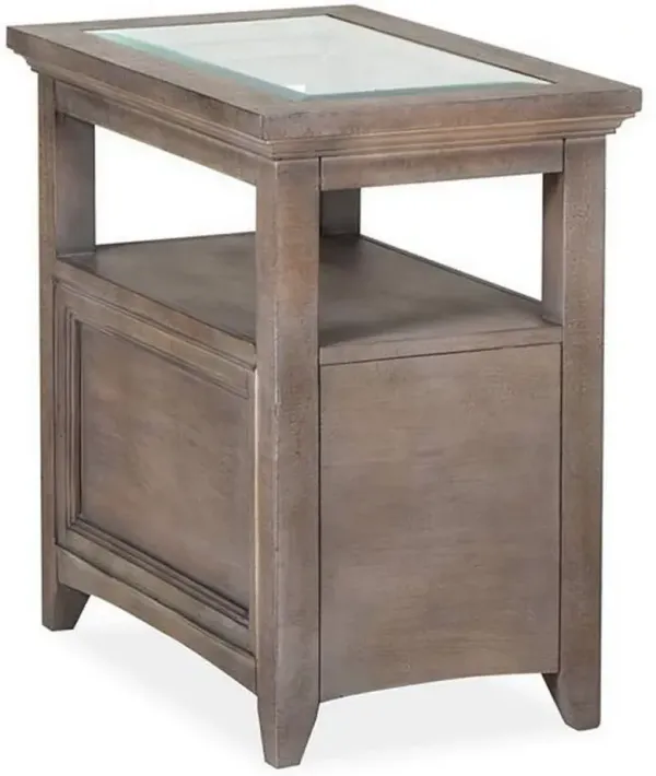 Magnussen Home® Paxton Place Dovetail Grey Chairside End Table