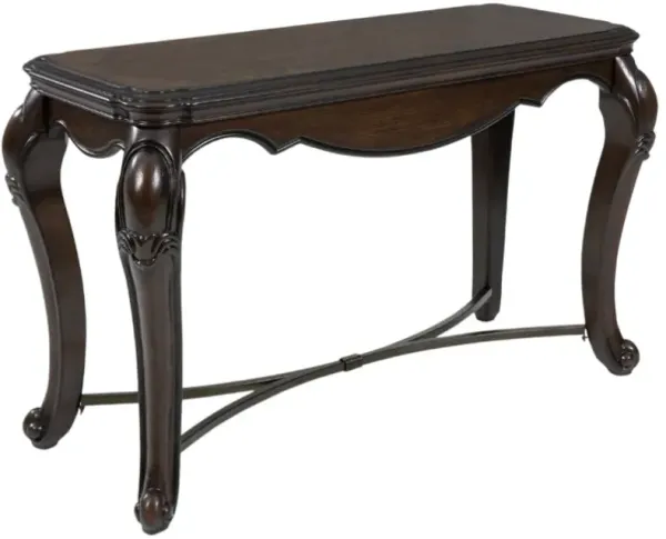 Signature Design by Ashley® Maylee Dark Brown Sofa Table