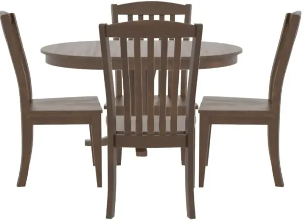 Canadel Gourmet 5-Piece Cognac Washed Dining Set