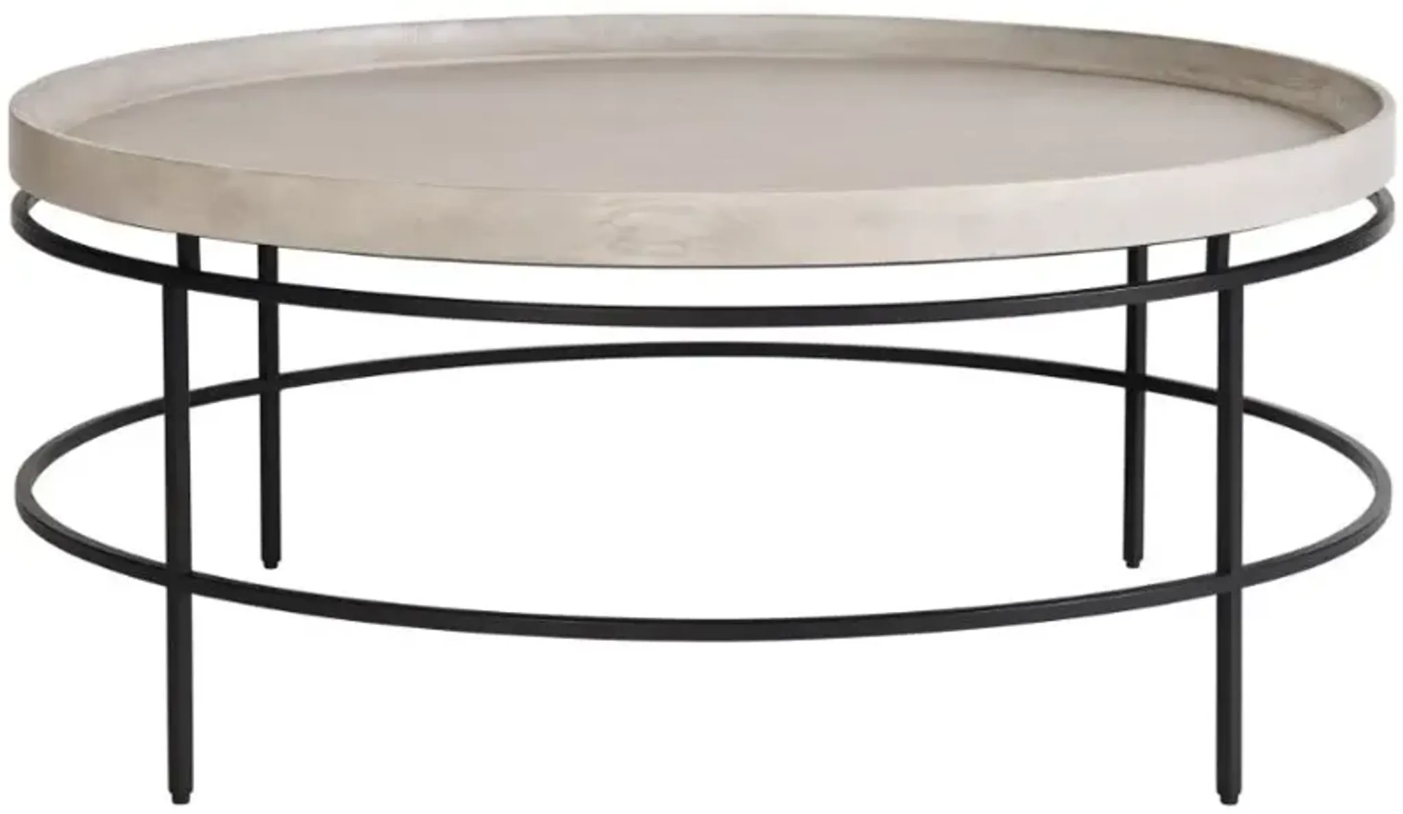 Universal Explore Home Coalesce Rolling Fog Cocktail Table Darvin ...