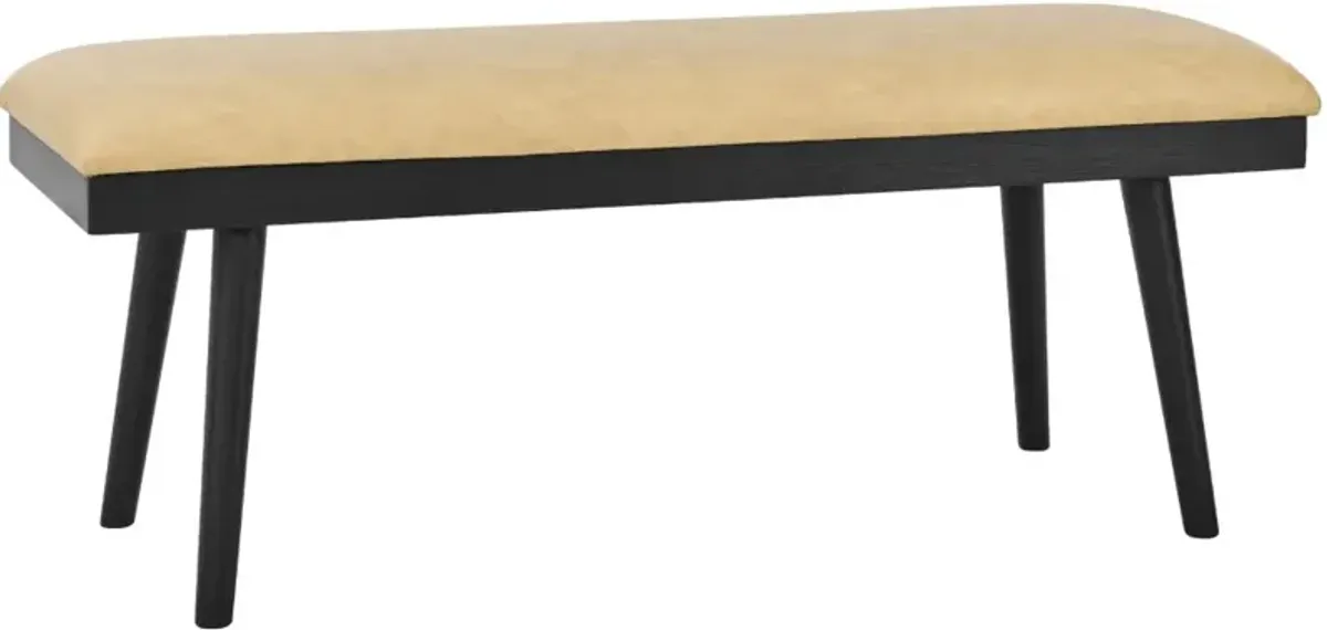 Steve Silver Co. Vida Black/Sand Dining Bench