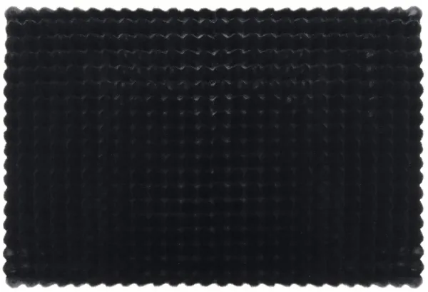MDA Rugs Valencia Black 5'x7' Area Rug