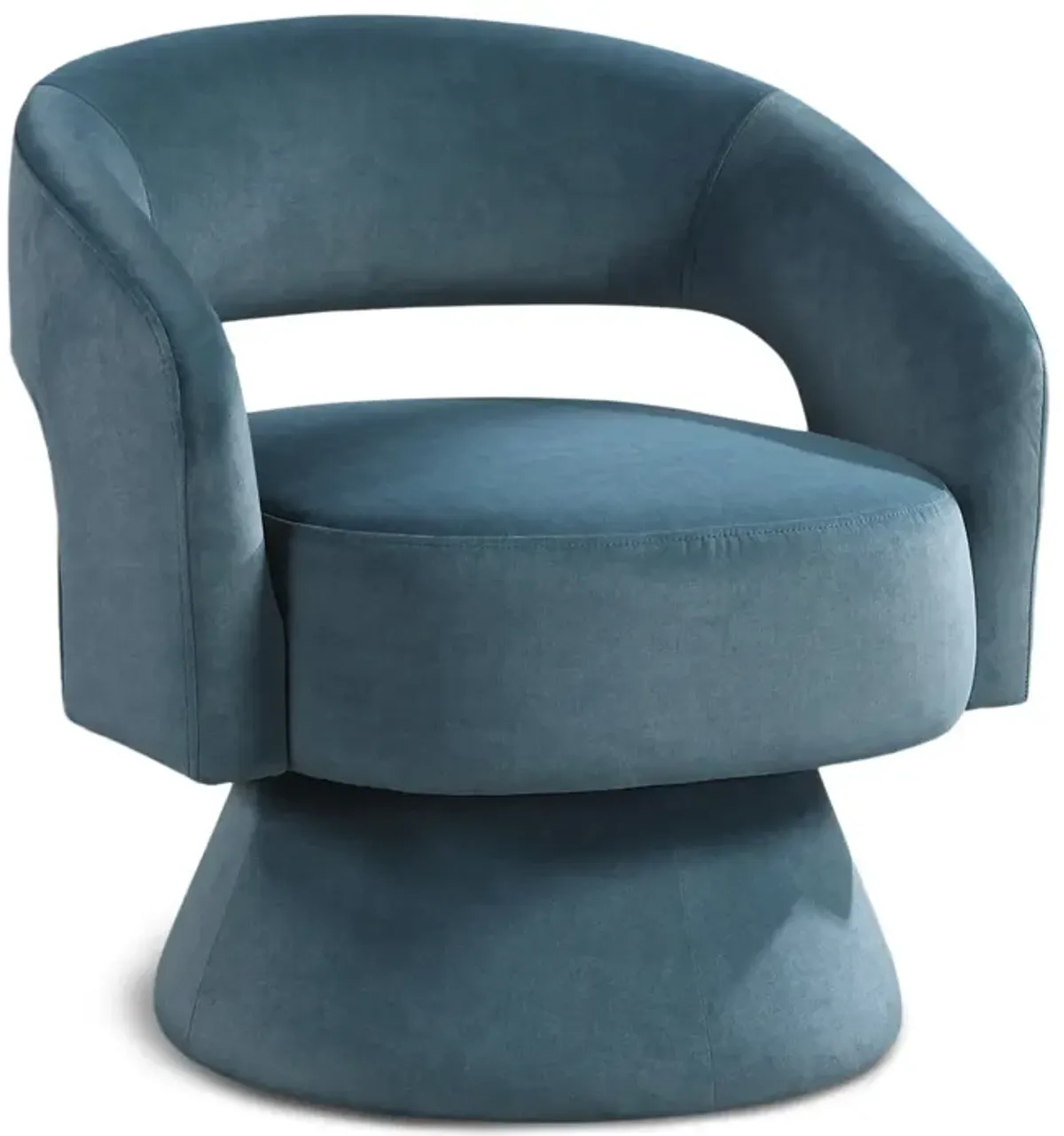 Toadstool Swivel Chair - Dark Teal