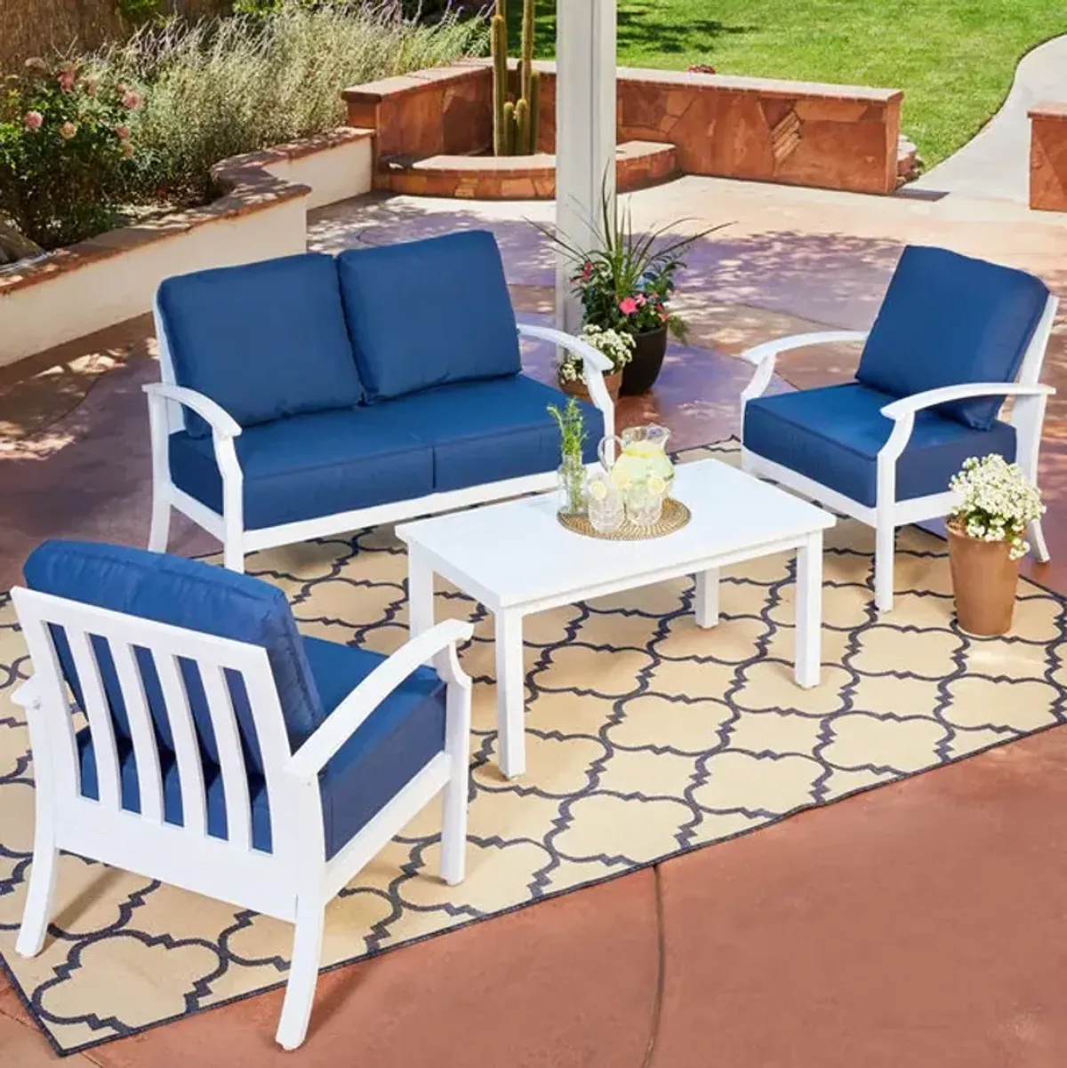 Cape Vincent 4pc Seating Set