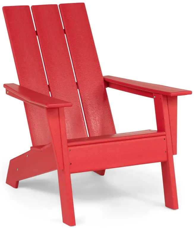 Sunrise Bay Adirondack Chair - Red