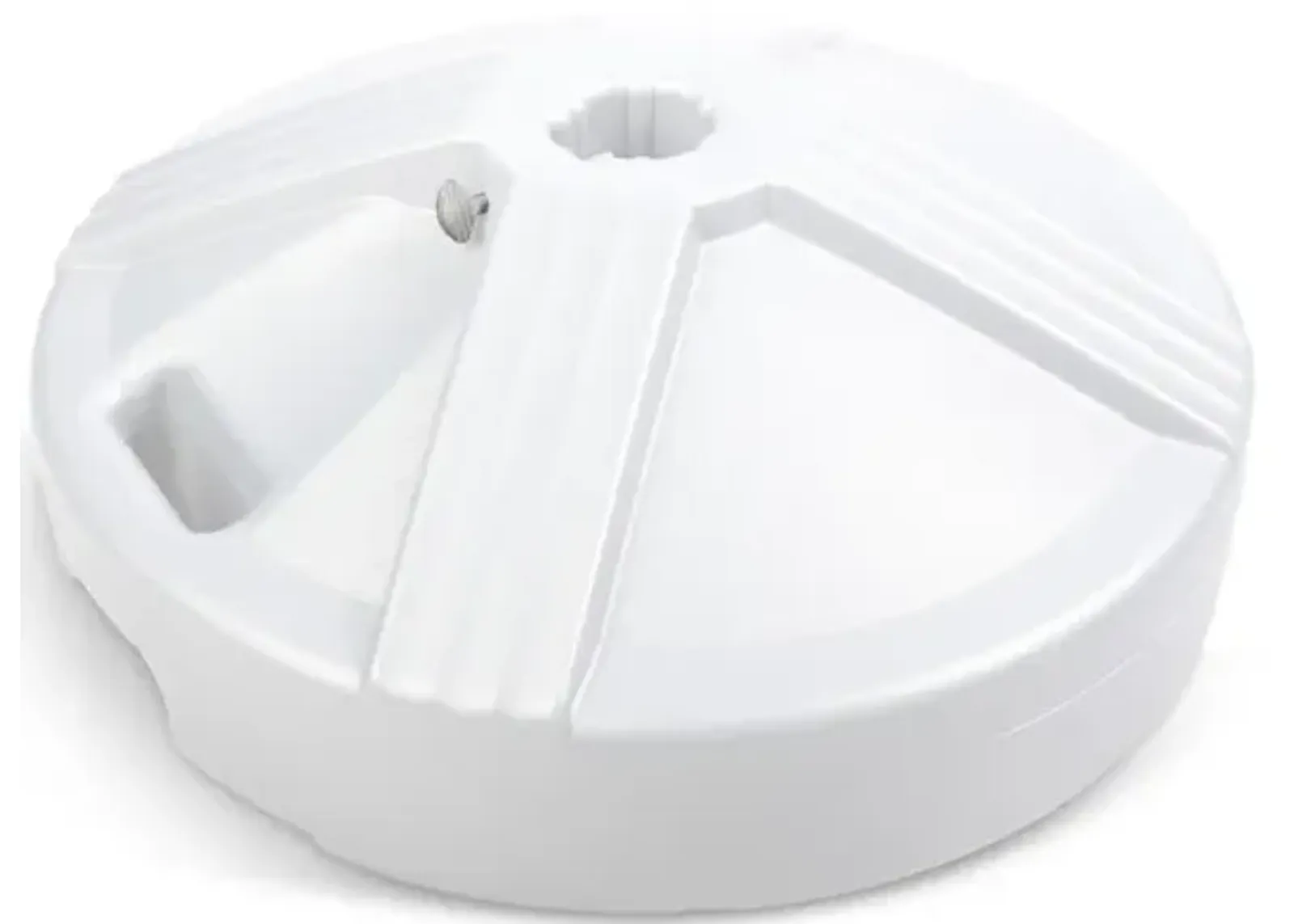 Pre-Filled Umbrella Base - White