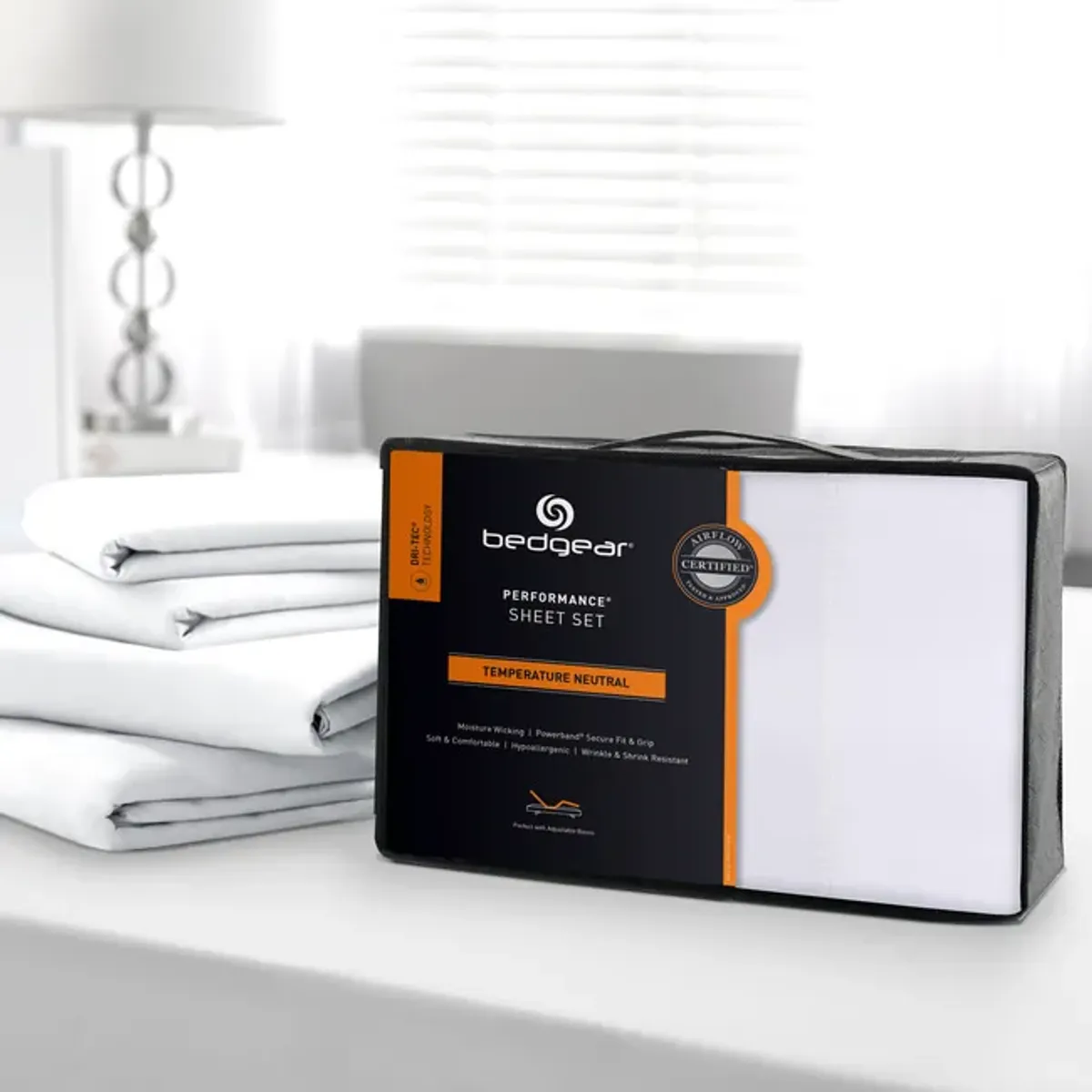 Dri Tec Twin XL Sheet Set - White