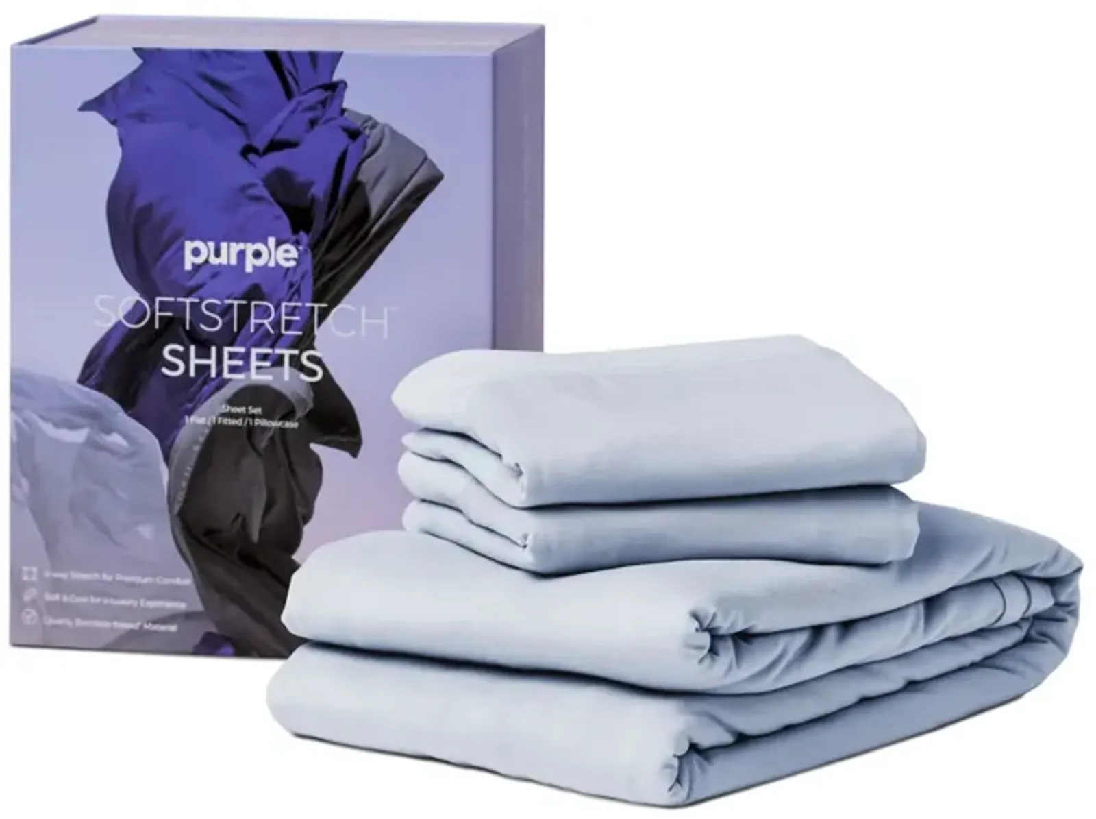 Softstretch Twin Twin XL Sheets - Morning Mist