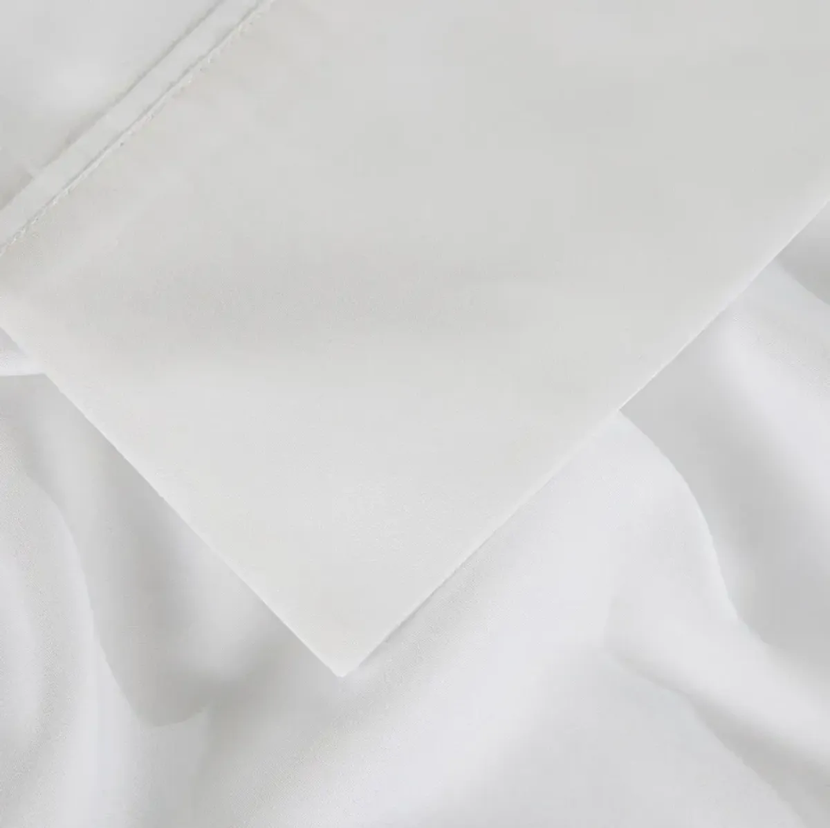 Bedgear Basic Twin Bright White Sheet Set