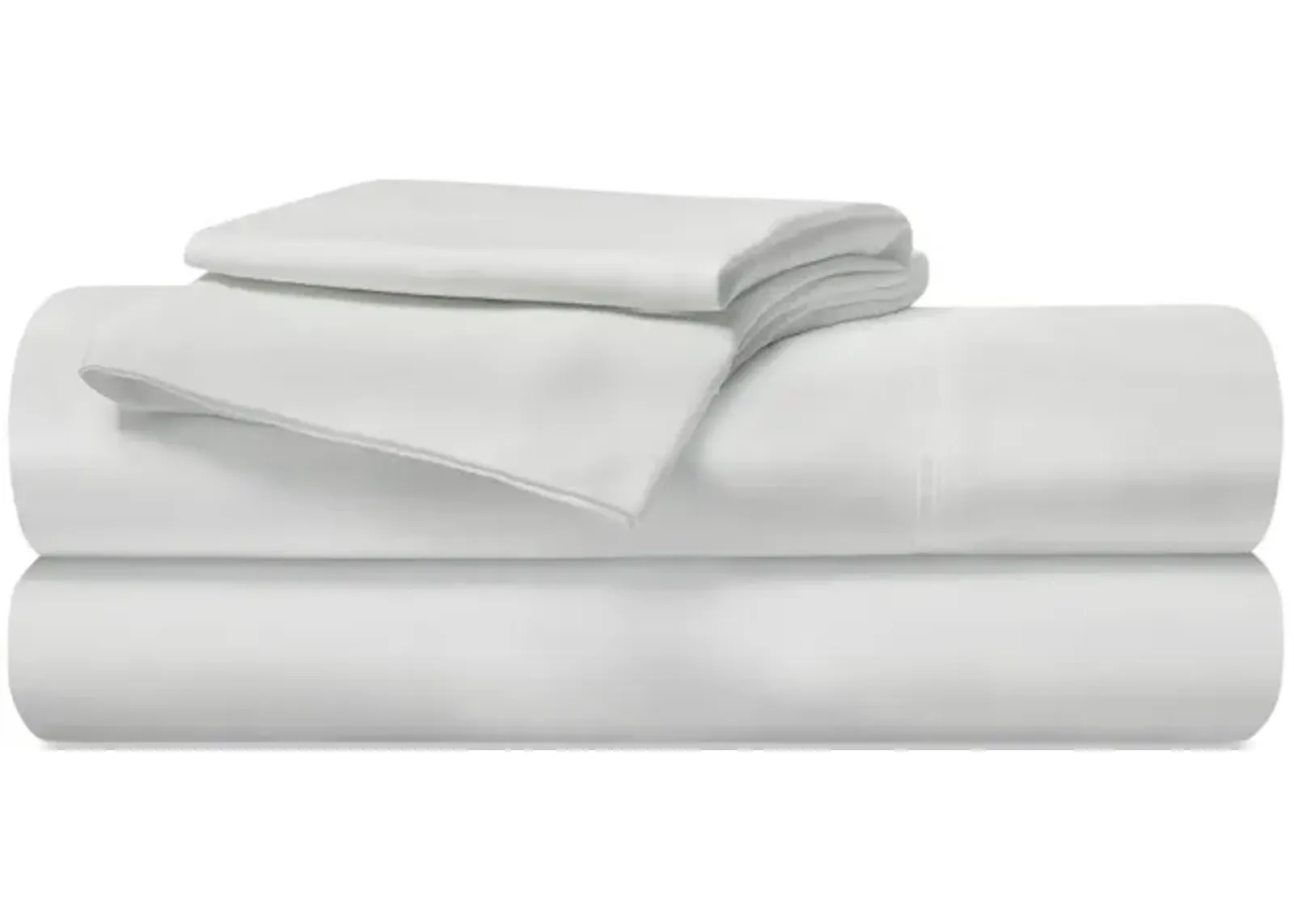 Bedgear Basic King Bright White Sheet Set