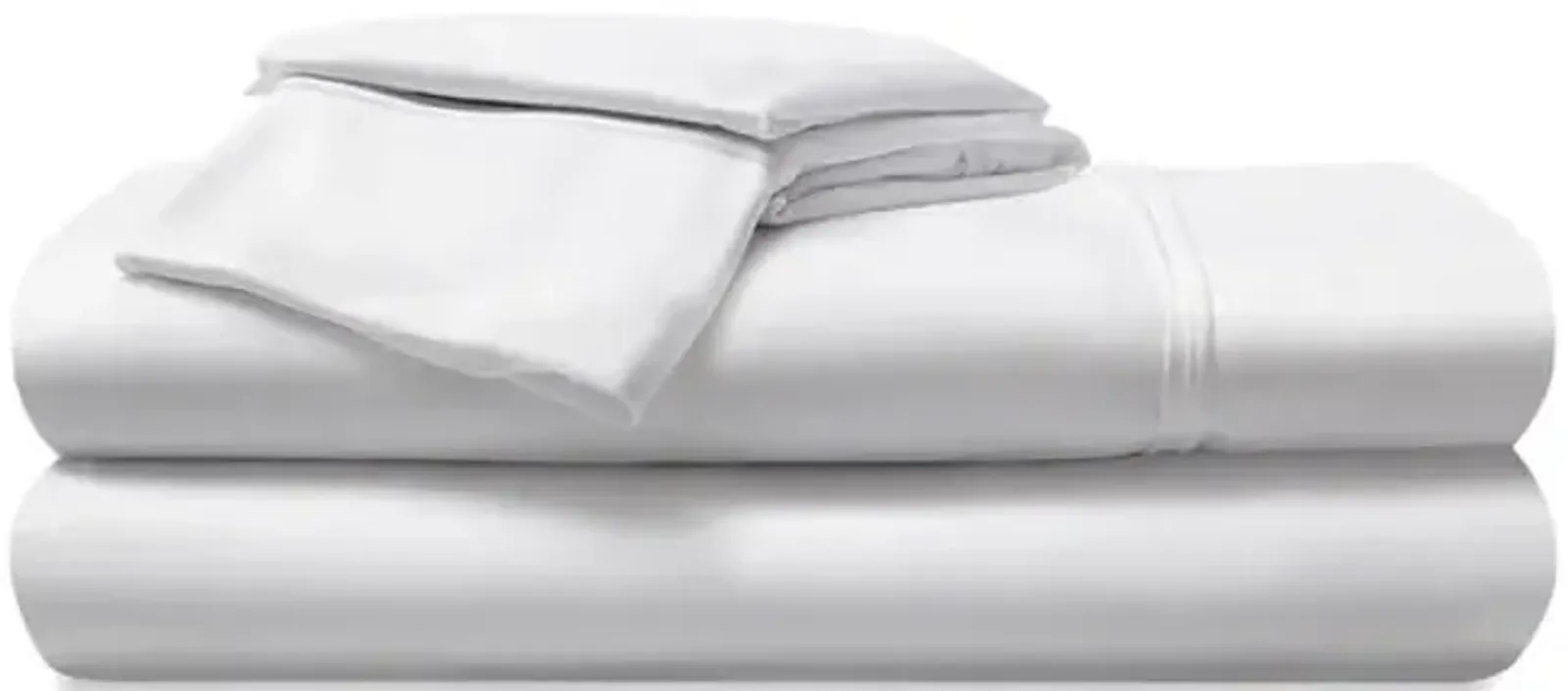 Hyper Cotton Twin Sheet Set - Bright White