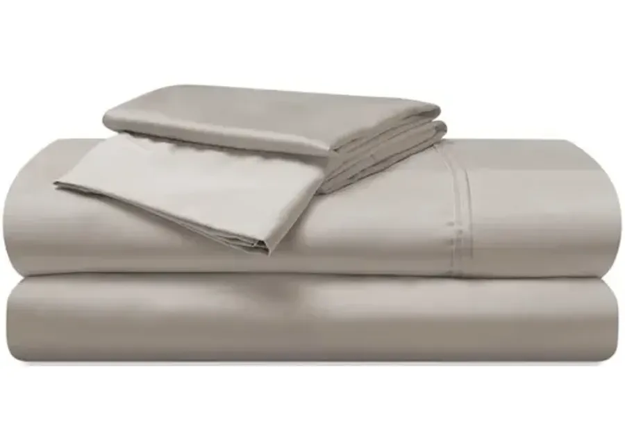 Hyper Cotton King Sheet Set - Medium Beige