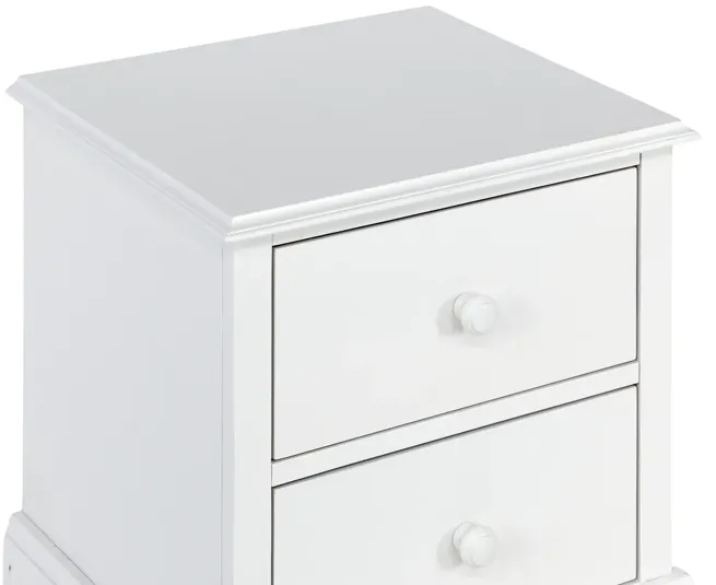 Scout Dove White Nightstand