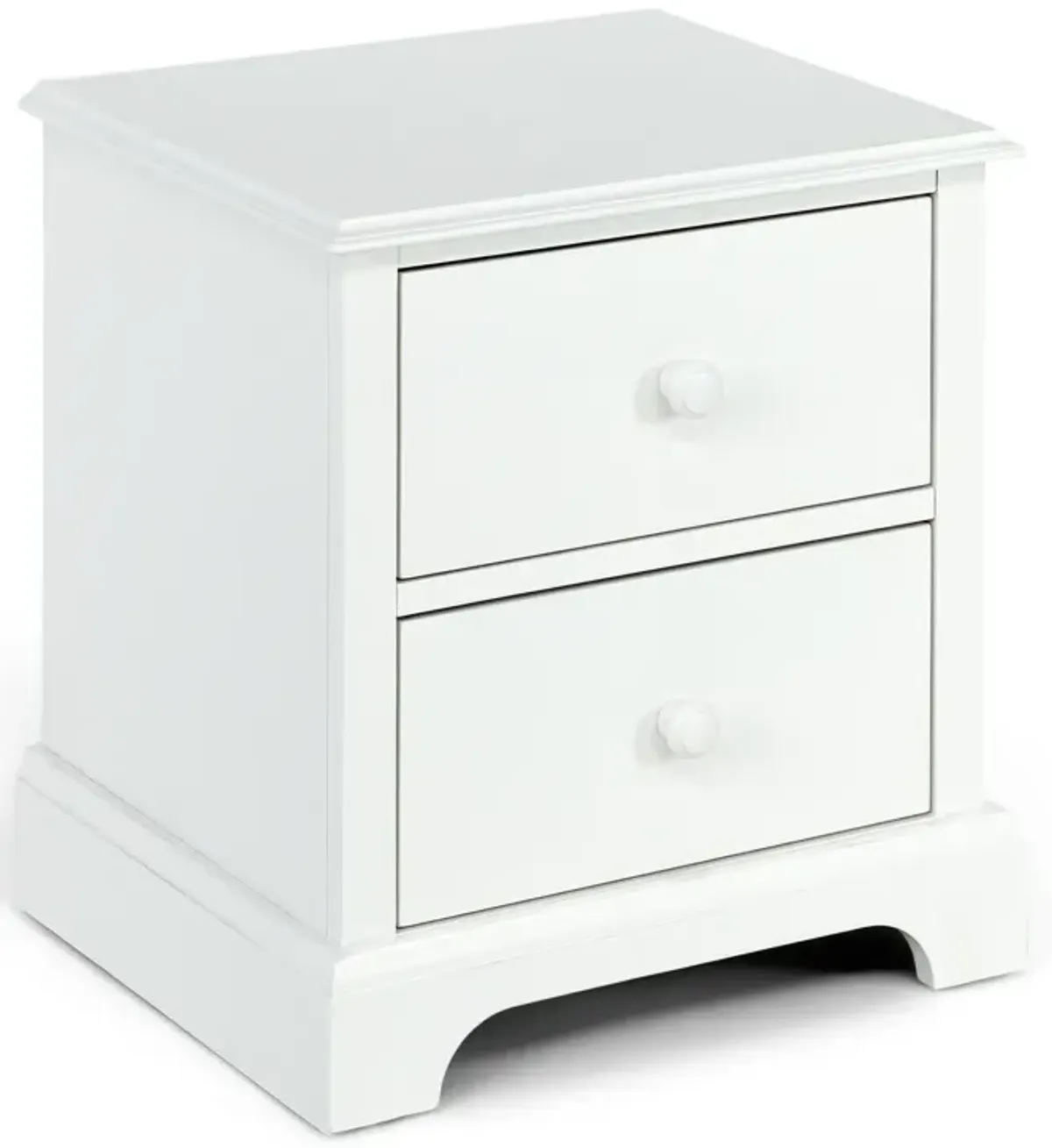 Scout Dove White Nightstand