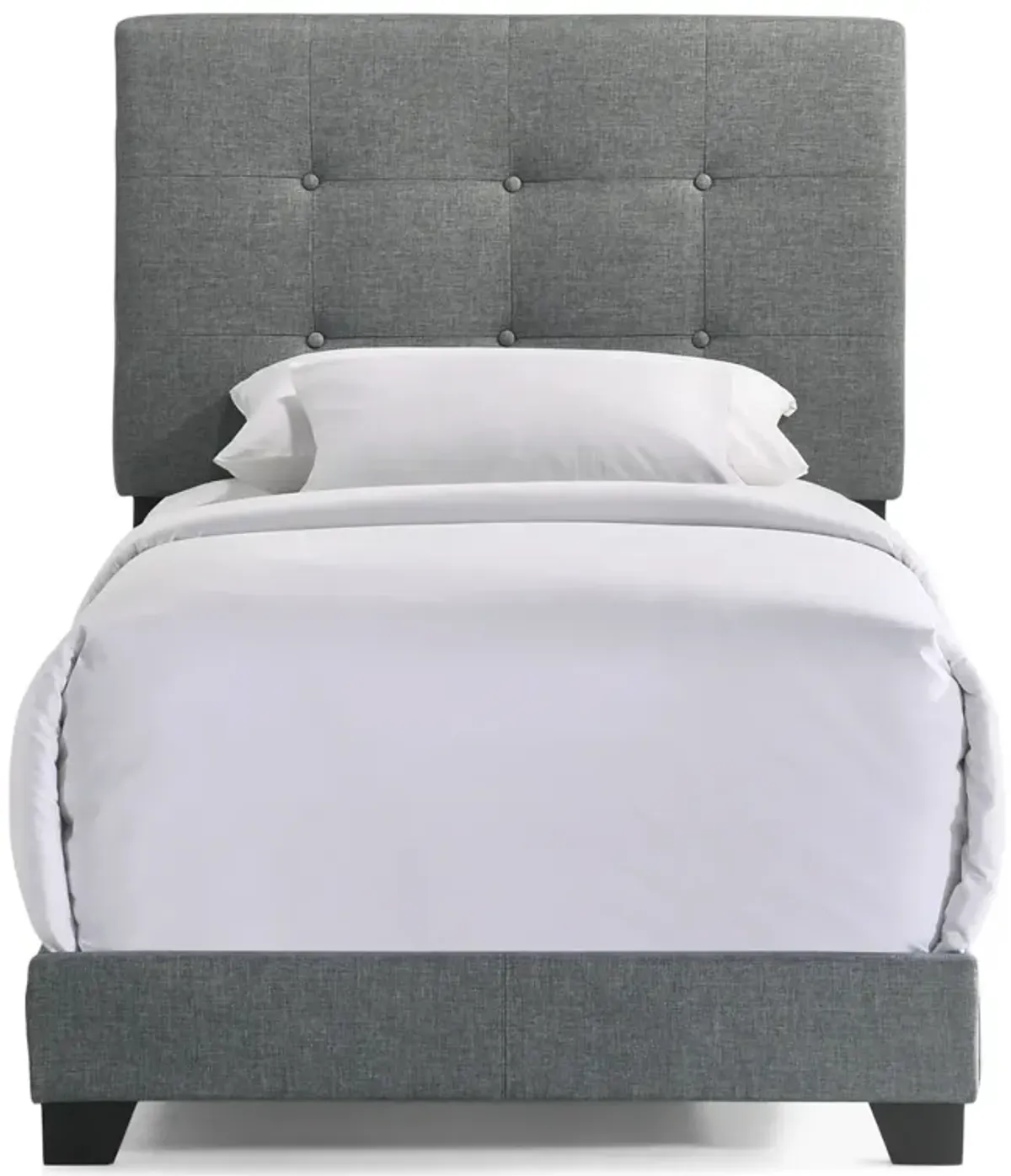 Suave Upholstered Bed - Twin