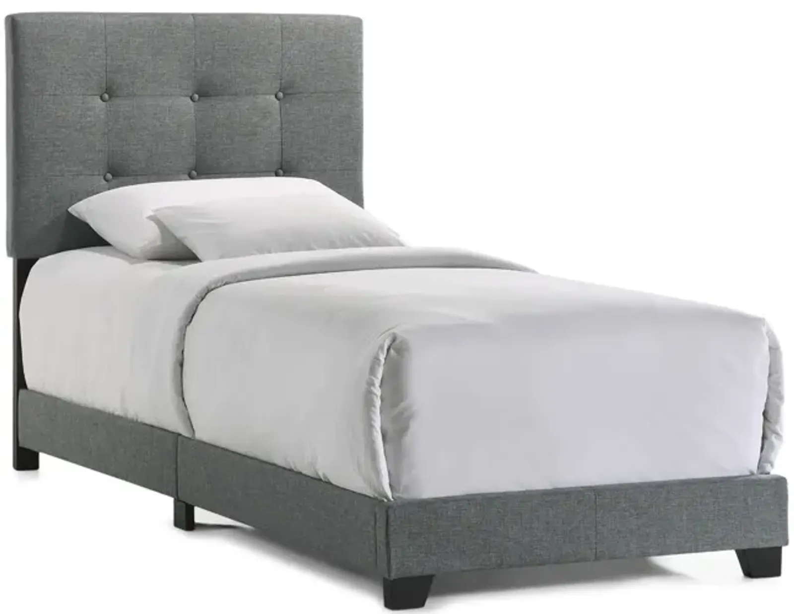 Suave Upholstered Bed - Twin