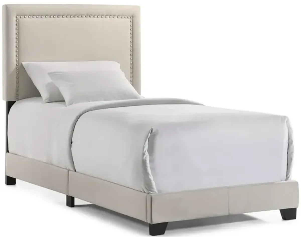 Urbane Upholstered Bed - Twin