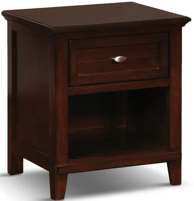 Brody Nightstand - Chocolate