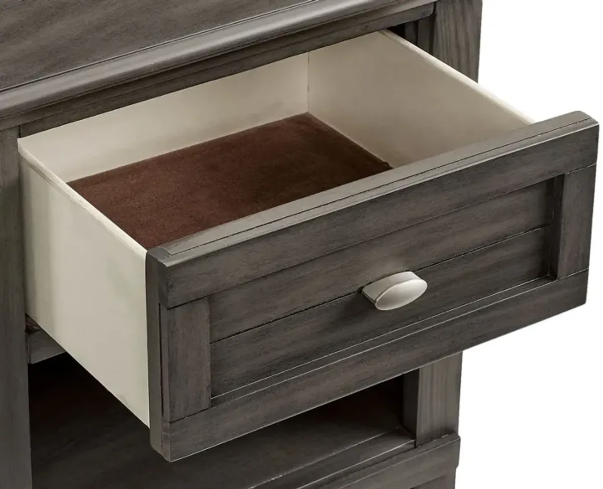 Brody Nightstand - Storm