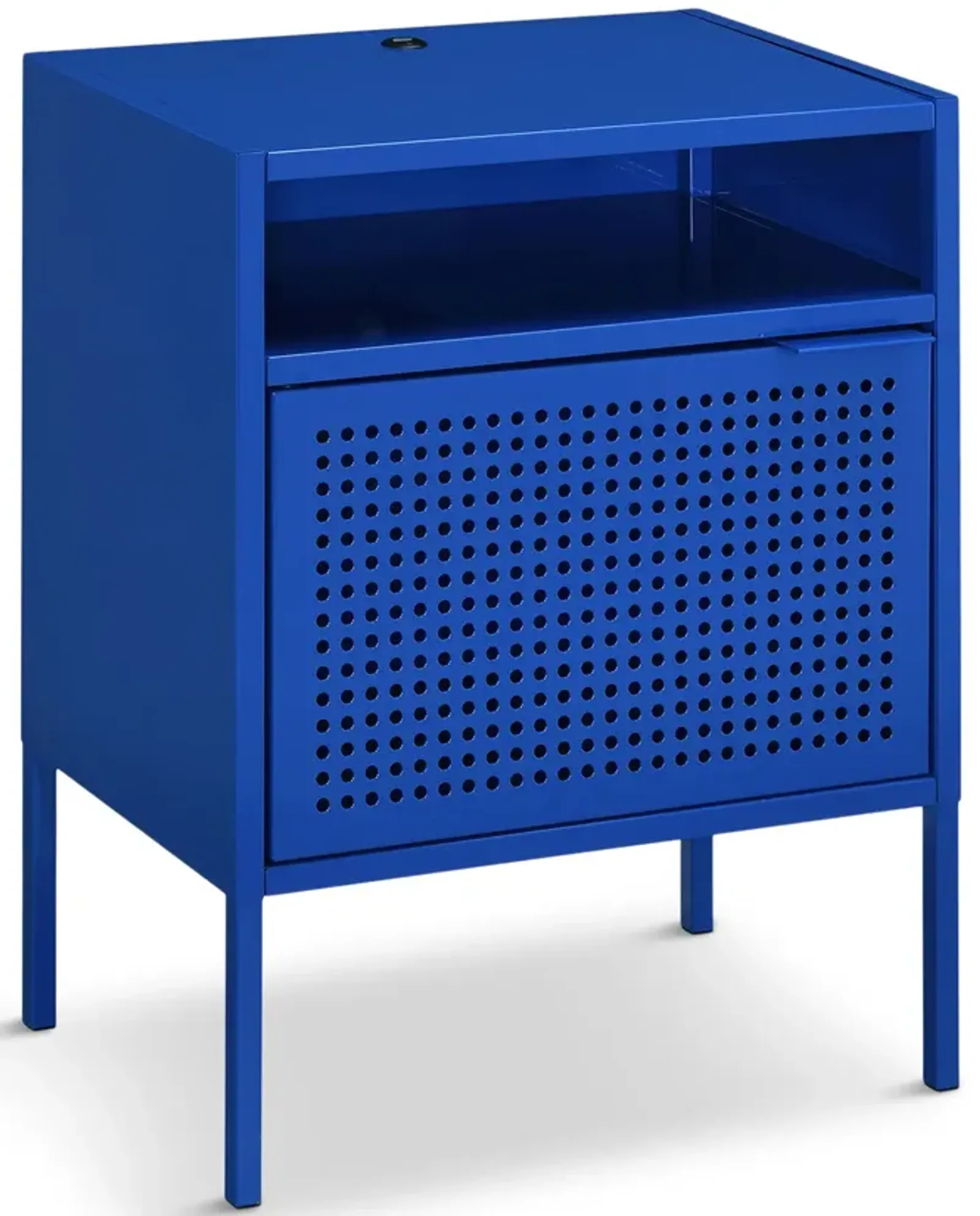 Jax Metal Nightstand - Blue