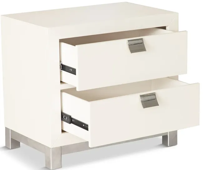 Jordyn White Nightstand 