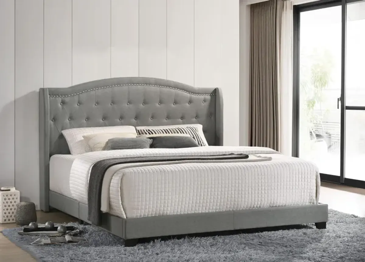 Modem Upholstered Bed - King